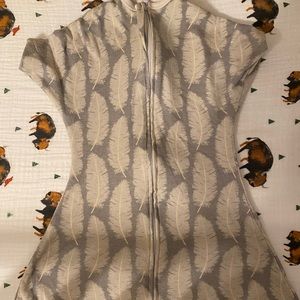 Zippadee zip feather print size small